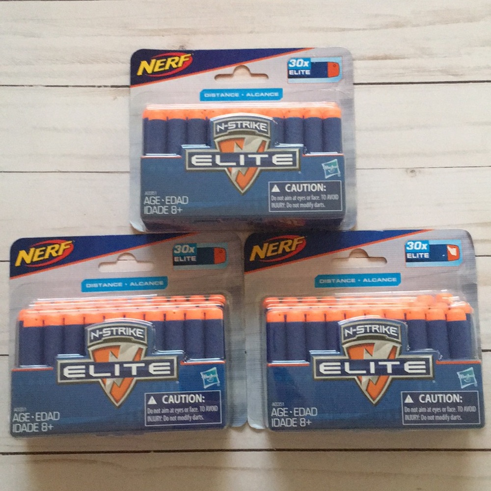 ❗️3 Packs❗️Nerf ELITE refill bullets
